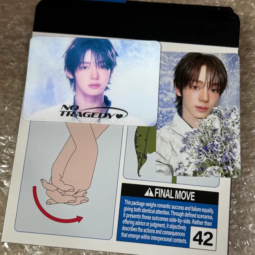 [BUNJANG] TWS 5th Mini Album No Tragedy Final Move Version Bundle Set with Hanjin Photocard / 투어스 앨범 + 한진 포카 일괄 양도