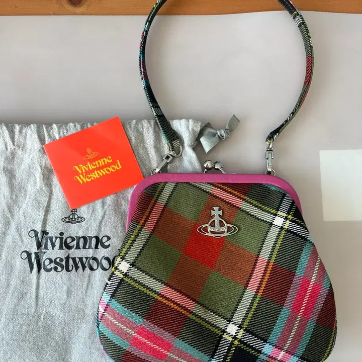 [BUNJANG] Vivienne Westwood Check Tote Bag / 비비안웨스트우드 토트백