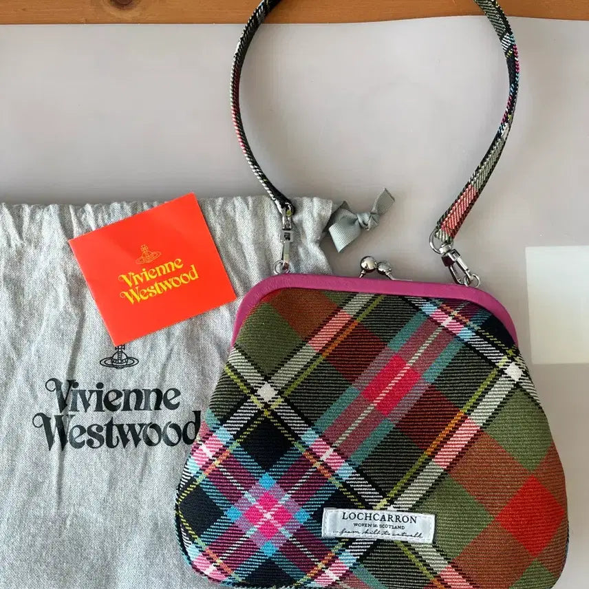 [BUNJANG] Vivienne Westwood Check Tote Bag / 비비안웨스트우드 토트백