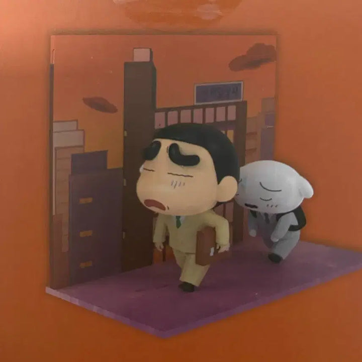 [BUNJANG] Crayon Shin-chan Ddengip Trading Company Commute Figure Set / 무료배송 cgv 짱구 떡잎상사 퇴근 피규어