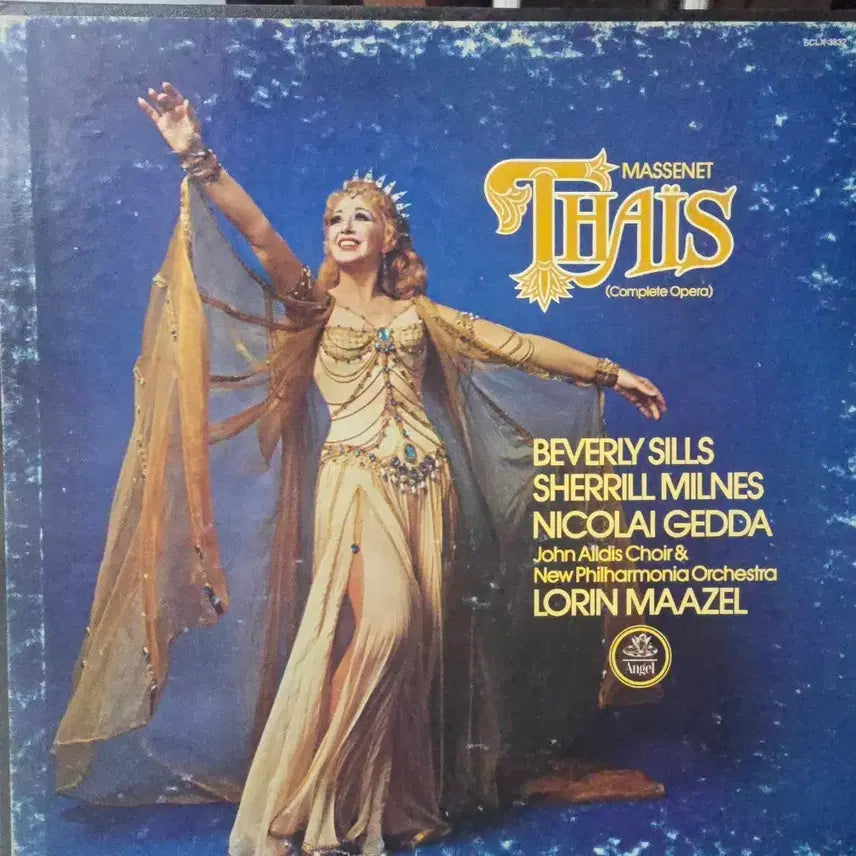 [BUNJANG] Jules Massenet Thais 3LP Box Set Starring Beverly Sills / 비벌리실즈 주연_오페라_타이스Thais_3LP BOX US