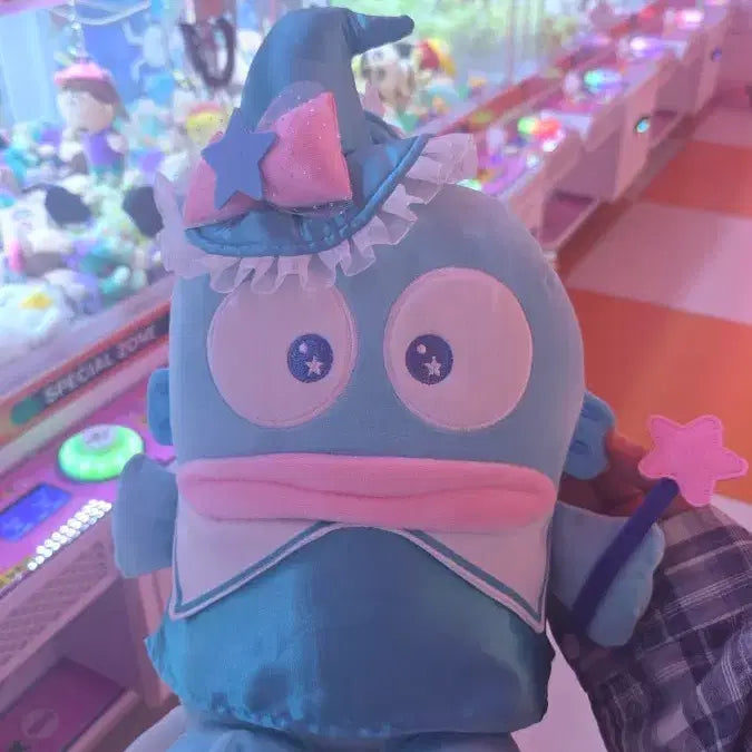 [BUNJANG] Sanrio Magical Hangyodon Medium Plush / 산리오 매지컬한교동인형 중형