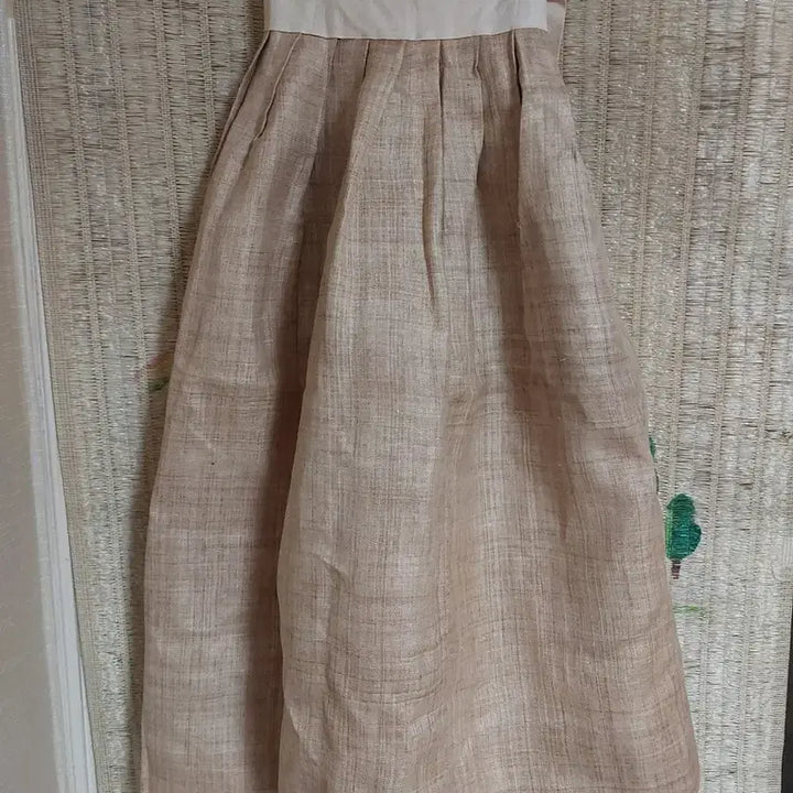 [BUNJANG] Vintage Hemp Skirt / 고전 삼베 허리치마 소장용