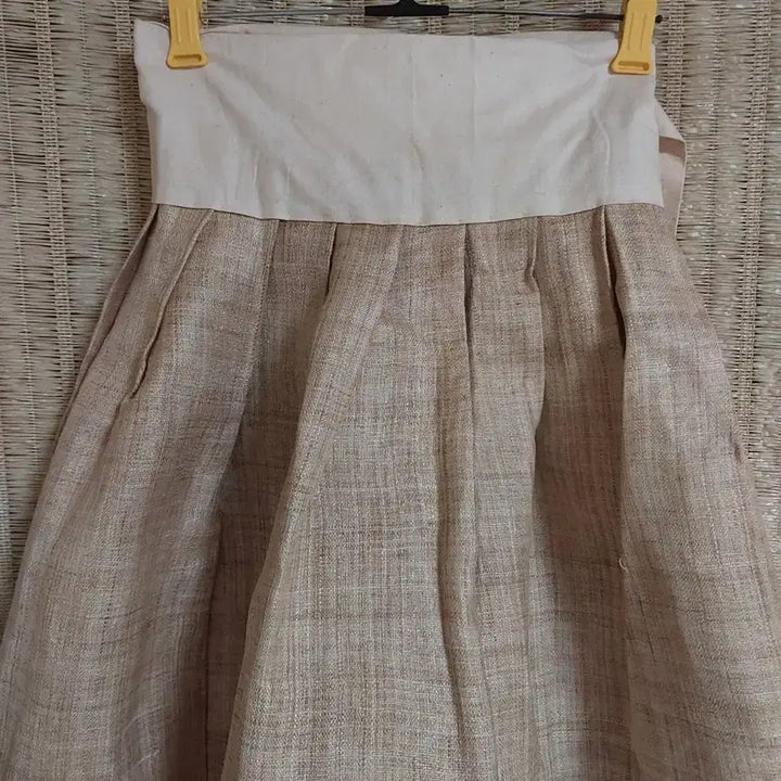 [BUNJANG] Vintage Hemp Skirt / 고전 삼베 허리치마 소장용
