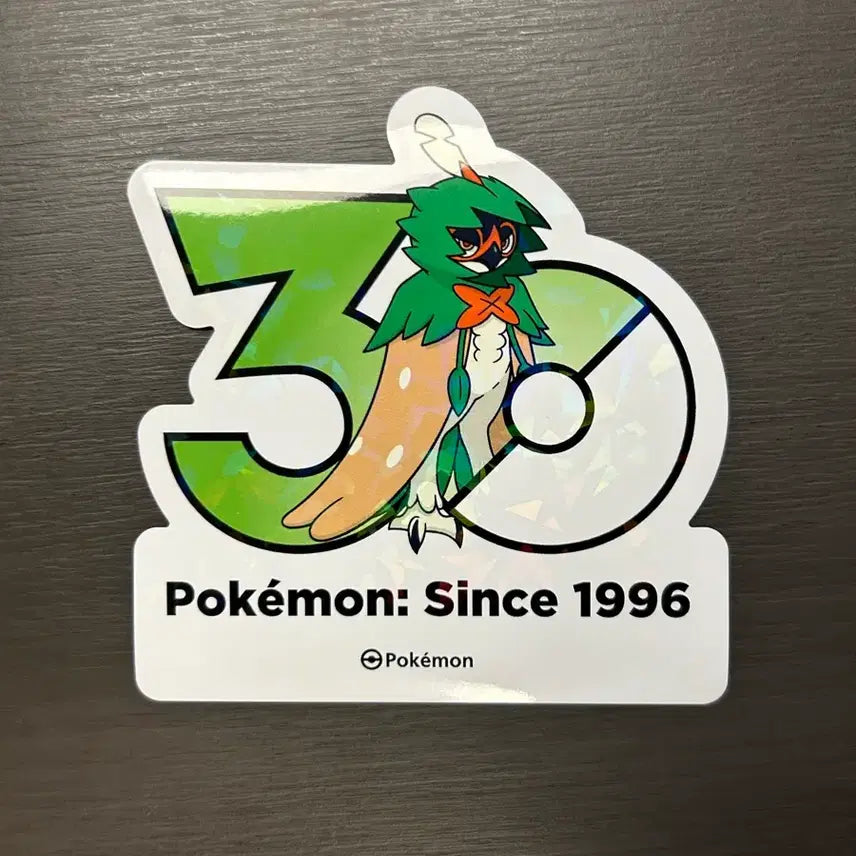 [BUNJANG] Mocknifer Pokemon 30th Anniversary Sticker Set / 모크나이퍼 스티커 포켓몬 30주년