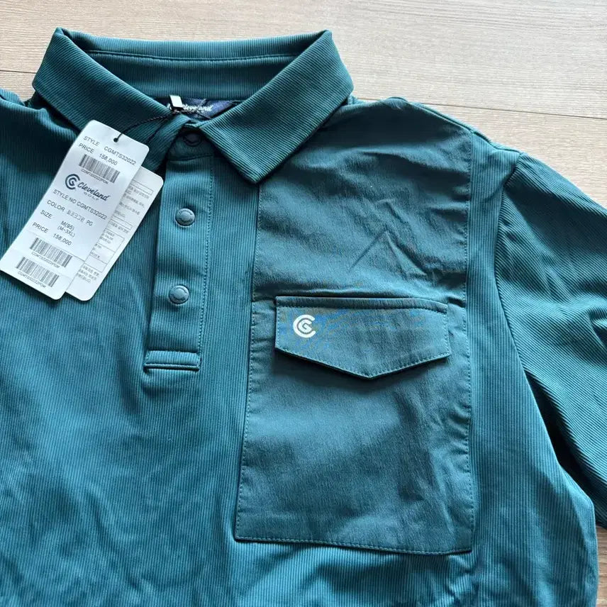 [BUNJANG] Cleveland Golf Authentic Short Sleeve Polo Shirt Size 95 (M) New / 클리브랜드골프 정품 반팔 95사이즈 새제품