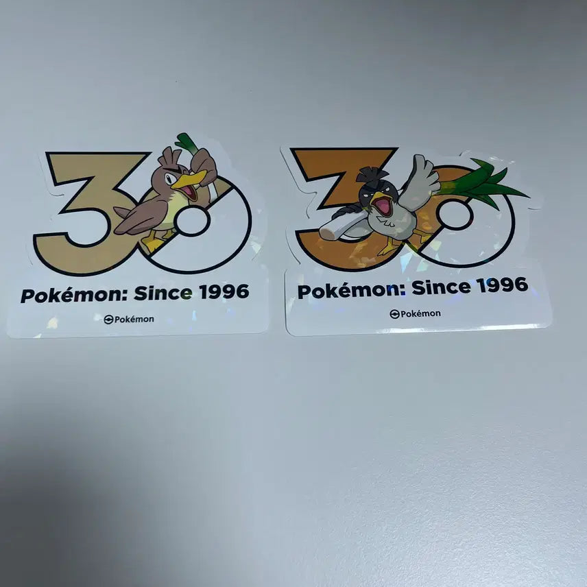 [BUNJANG] Pokemon 30th Anniversary Stickers - Farfetch&