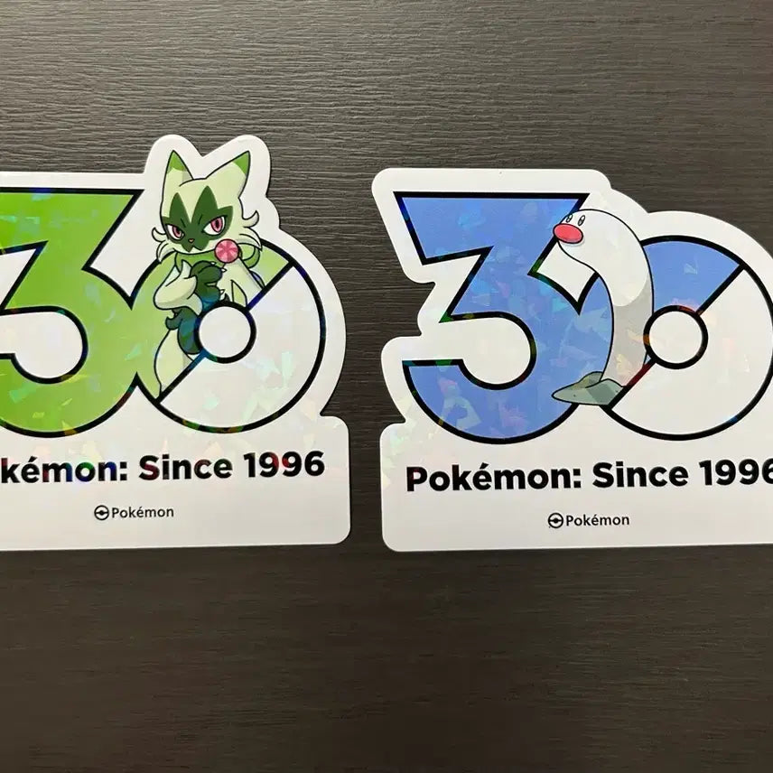 [SOLD OUT] 나로테 30주년 스티커 포켓몬