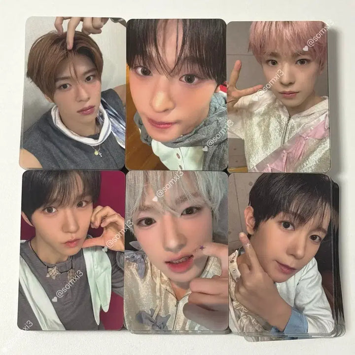[BUNJANG] NCT WISH Apple Music POB Photocard Set (6 pcs) / nctwish 위시 애플뮤직 미공포 1 set(6장)