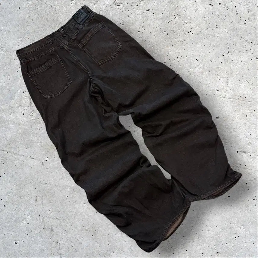 [BUNJANG] Wooyoungmi 24SS Black Shirring Detail Drawstring Denim Pants / [48] 24ss 우영미 블랙 셔링 데님 팬츠 E41