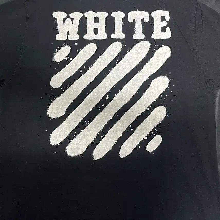 [BUNJANG] Off-White Black Short Sleeve T-Shirt XL / [정품]오프화이트 블랙 반팔티 XL