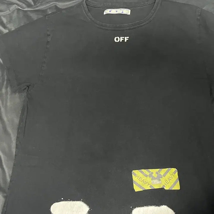 [BUNJANG] Off-White Black Short Sleeve T-Shirt XL / [정품]오프화이트 블랙 반팔티 XL