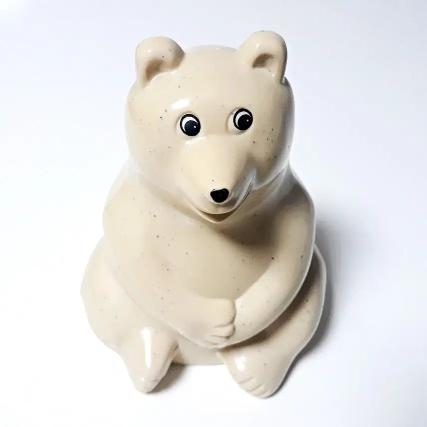 [BUNJANG] PlaStep Finland Authentic Polar Bear Money Box / 핀란드 팔라셋 북극곰 저금통 (bear moneybox)