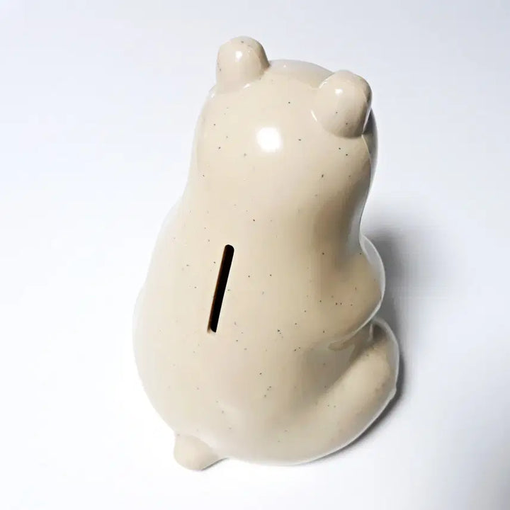 [BUNJANG] PlaStep Finland Authentic Polar Bear Money Box / 핀란드 팔라셋 북극곰 저금통 (bear moneybox)