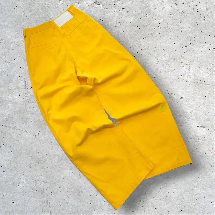 [BUNJANG] Adidas X Ksenia Schnaider Yellow Cotton Pants Size 27 / [27] 아디다스 크세니아슈나이더 옐로우 면바지 코튼 팬츠 E43
