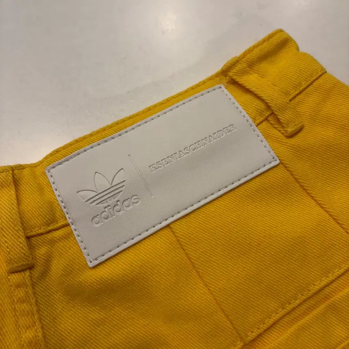 [BUNJANG] Adidas X Ksenia Schnaider Yellow Cotton Pants Size 27 / [27] 아디다스 크세니아슈나이더 옐로우 면바지 코튼 팬츠 E43
