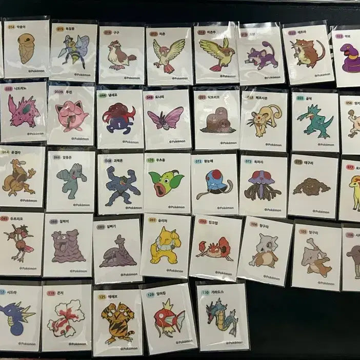 [BUNJANG] Pokémon Gen 1 51 Sticker Set / 포켓몬1세대 띠부씰 팔아요~