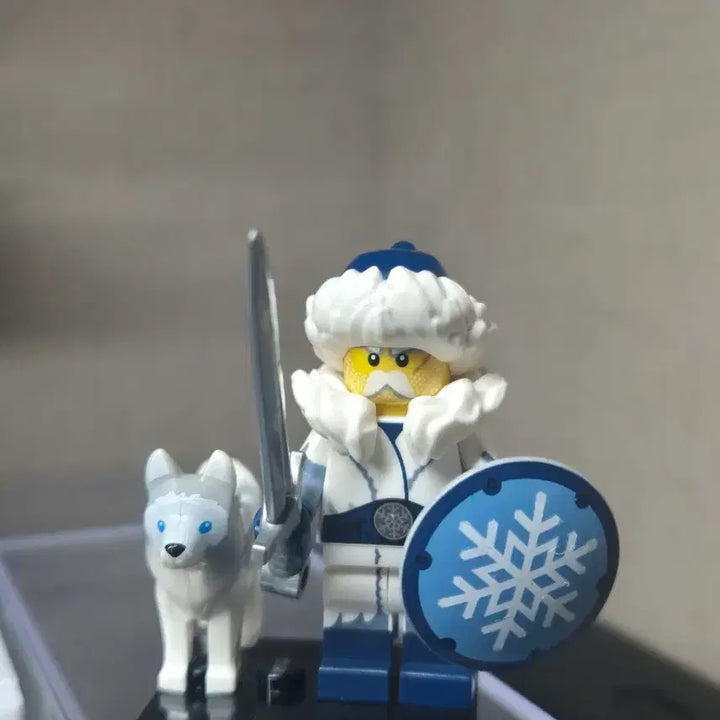 [BUNJANG] LEGO Minifigure Winter Samurai + Wolf / 레고 미니피겨 겨울 사무라이 + 늑대