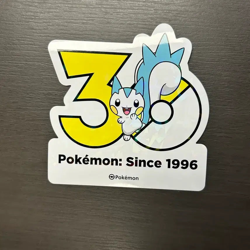 [BUNJANG] Pokemon Pachirisu 30th Anniversary Sticker / 파치리스 포켓몬 30주년 스티커