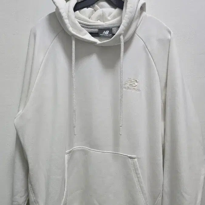[BUNJANG] New Balance White Hoodie XL / 뉴발란스 화이트 후드티 XL