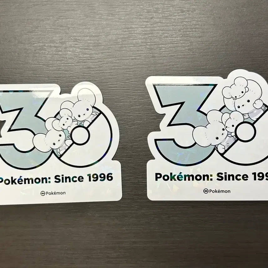 [BUNJANG] Pokemon 30th Anniversary Family Stickers Bundle Set / 파밀리쥐 세식구 네식구 포켓몬 30주넌 스티커