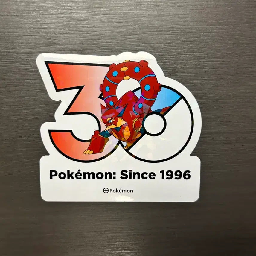 [BUNJANG] Pokemon Volcanion 30th Anniversary Sticker / 볼케니온 30주년 스티커 포켓몬