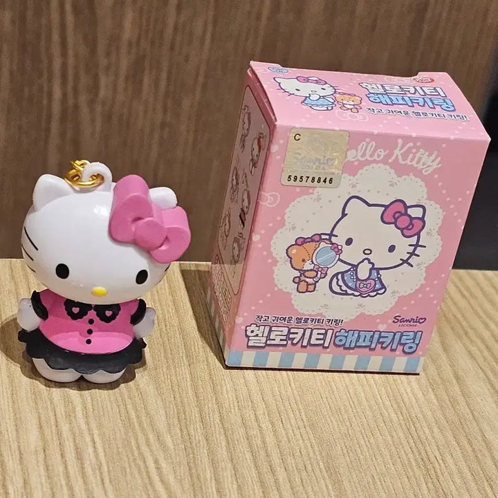 [BUNJANG] Hello Kitty Happy Charm Figure / 헬로키티 해피 키링 피규어 (새상품)