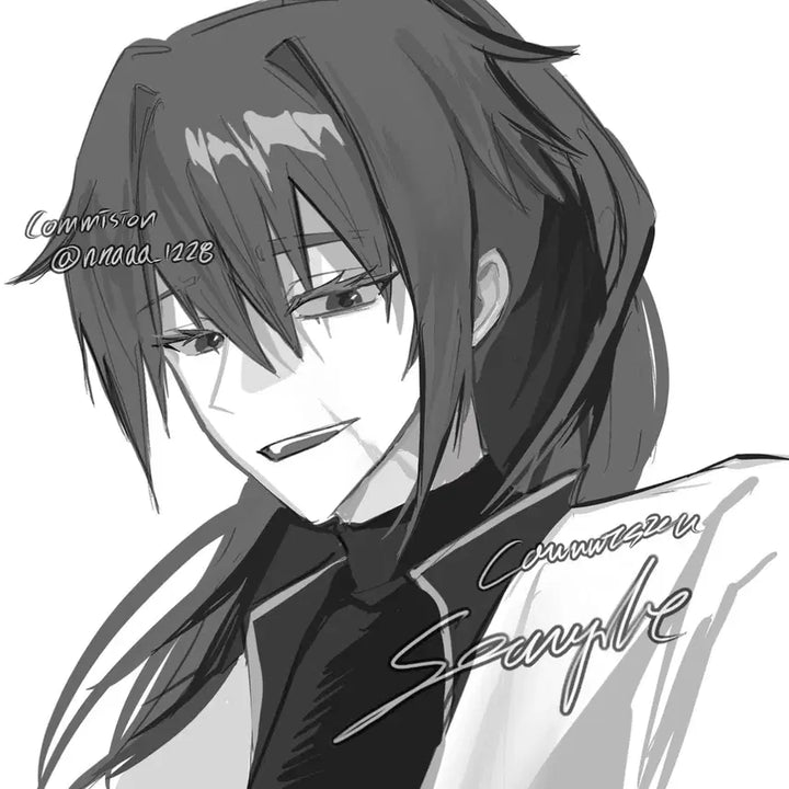 [BUNJANG] Custom Character Portrait Commission (Headshot) / 샘플가로 선착 할인))남캐,여캐 채색 그림 커미션