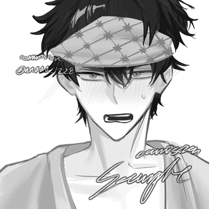 [BUNJANG] Custom Character Portrait Commission (Headshot) / 샘플가로 선착 할인))남캐,여캐 채색 그림 커미션