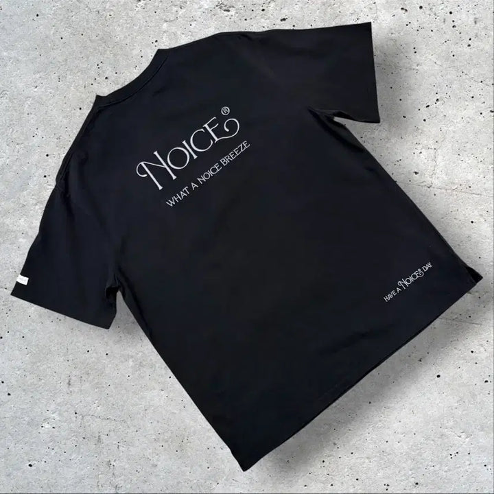 [BUNJANG] Noice Black Short Sleeve T-Shirt XL / [XL] Noice 노이스 블랙 반팔 티셔츠 E46