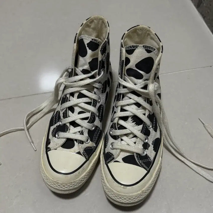 [BUNJANG] Converse Chuck 70 Animal Print High-Top Sneakers / converse 컨버스 애니멀 프린트 척 70 올스타 하이 230
