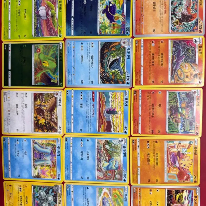 [BUNJANG] Pokemon Cards Shinji Kanda &amp; Kimiya Illustration Classic Set (19 Cards) / 포켓몬카드 신지칸다, 코미야 일러스트 고전, 일판, 홀로, 몬볼 등 19