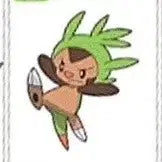 [BUNJANG] Pokemon 30th Anniversary Chespin Stickers / 포켓몬 띠부씰 30주년 도치마론