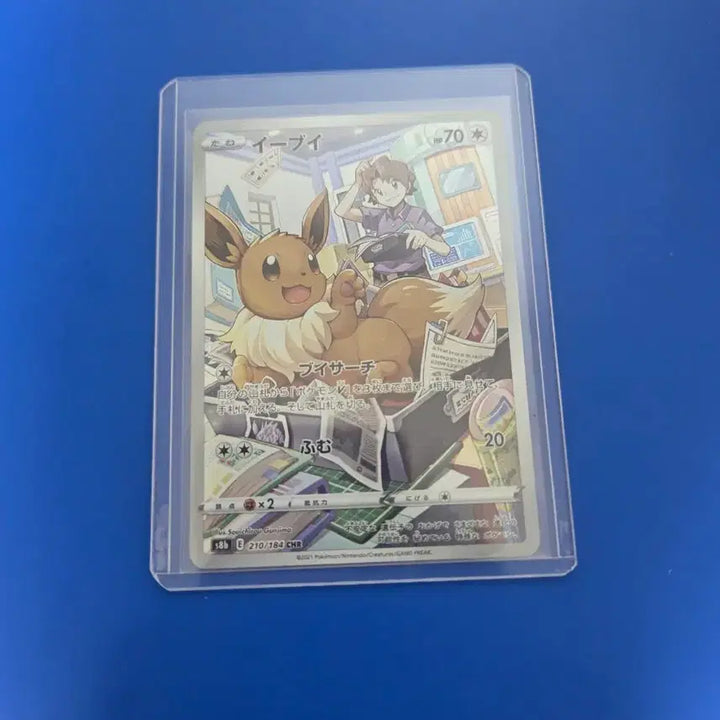 [BUNJANG] Japanese Edition Eevee CHR Trading Card - Grade A / 일판 이브이CHR 상태 A급