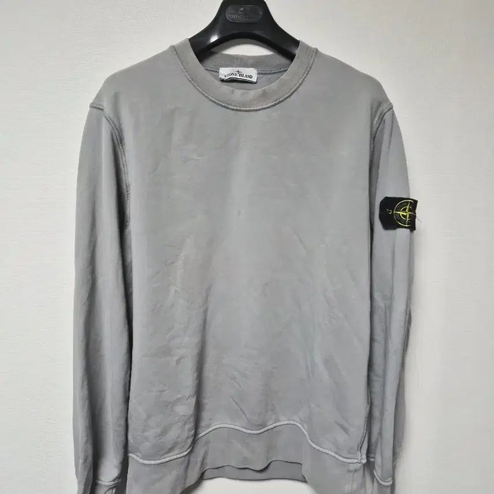 [BUNJANG] Stone Island Sweatshirt Bluish-Grey XL / 스톤아일랜드 맨투맨 블루그레이