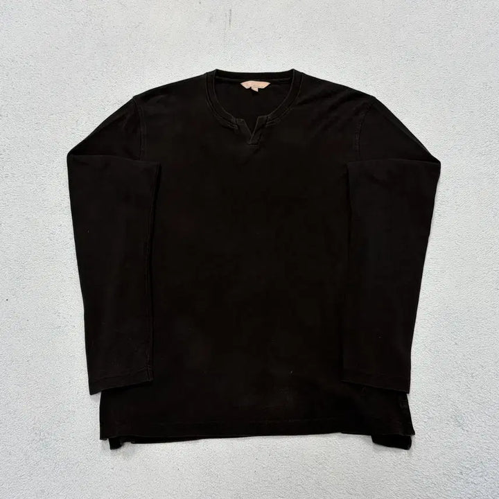 [BUNJANG] Beanpole Black Long Sleeve T-Shirt Size 100 / 100) 빈폴 블랙 긴팔 티셔츠
