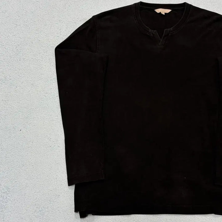 [BUNJANG] Beanpole Black Long Sleeve T-Shirt Size 100 / 100) 빈폴 블랙 긴팔 티셔츠