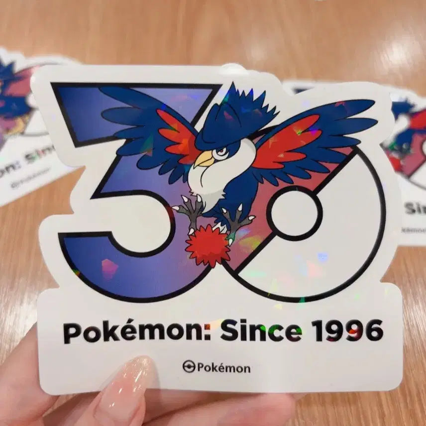 [BUNJANG] Nirou Donkrow Pokemon 30th Anniversary Sticker Set / 니로우 돈크로우 세트 포켓몬 30주년 기념 스티커