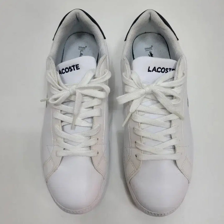 [BUNJANG] Lacoste 21SS Leather Sneakers Size 260 White / LACOSTE 21SS 라코스테 가죽 스니커즈 / 사이즈 260 화이트