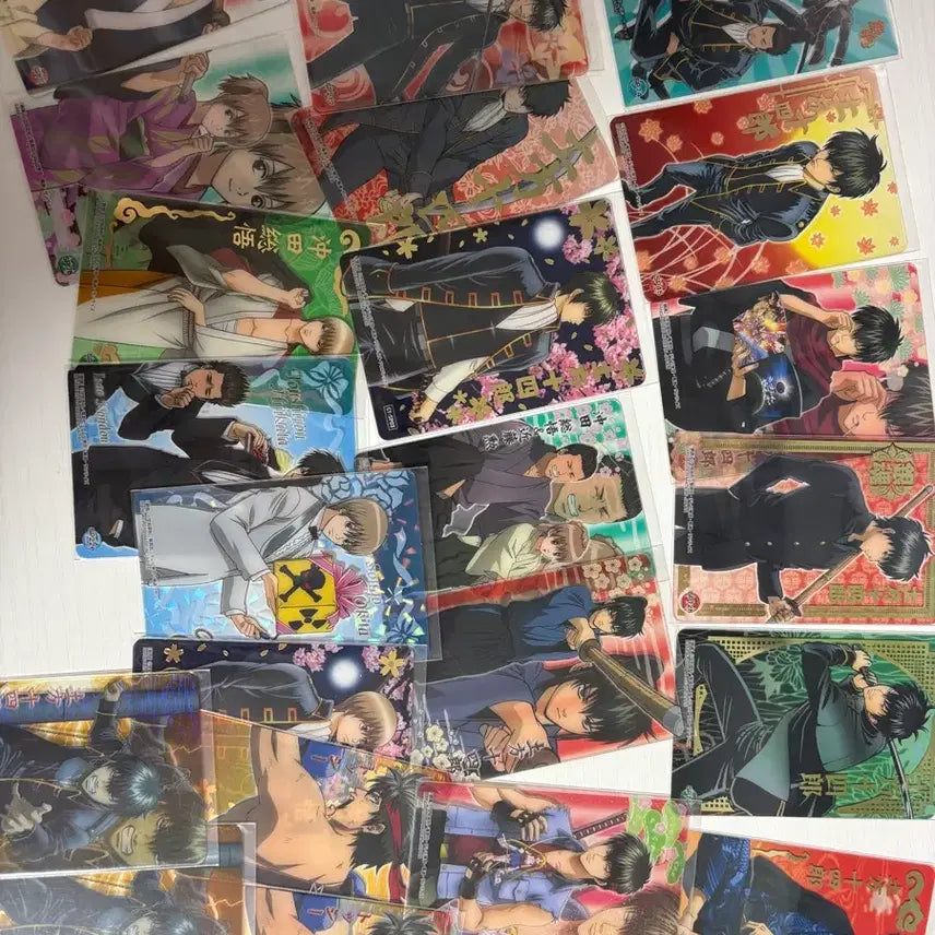 [BUNJANG] Gintama Hijikata &amp; Okita Clear Card Set / 은혼 히지카타 소고 클리어카드 22장 일괄