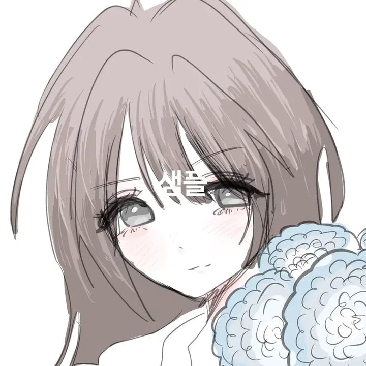 [BUNJANG] Headshot to Bust Illustration Commission / 두상~흉상 낙서커미션