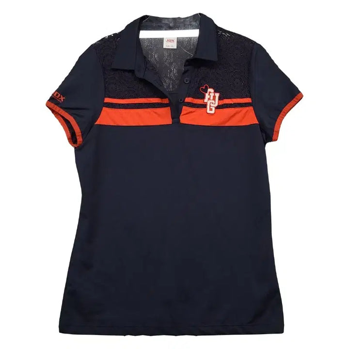 [BUNJANG] JDX Navy Functional Polo T-Shirt / JDX 네이비 기능성 반팔 카라티 095