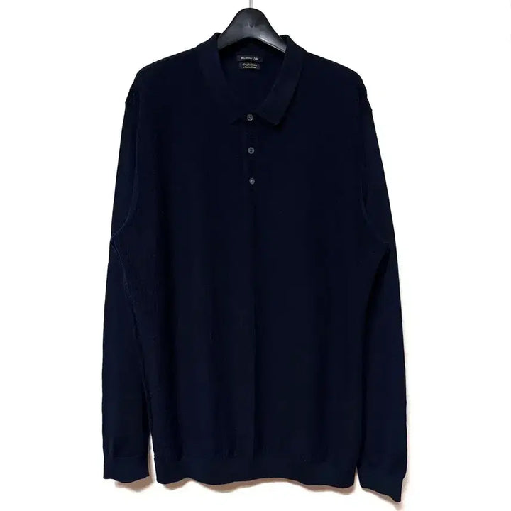 [BUNJANG] Massimo Dutti Navy Collar Knit Sweater XXL / [XXL,110]마시모두띠 카라 니트 스웨터 곤색