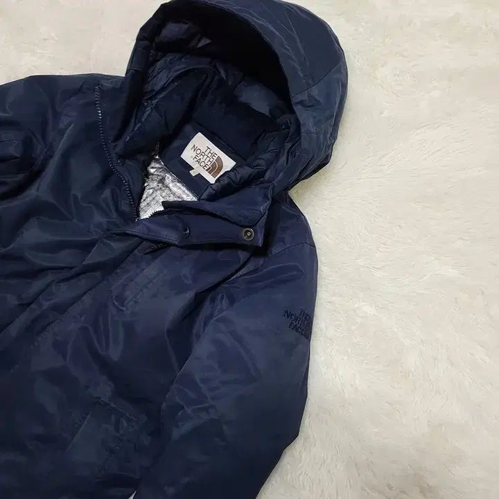 [BUNJANG] The North Face White Label Goose Down Hooded Padded Coat 90 / 노스페이스 거위털 정품 남성 겨울 남자후드구스다운패딩점퍼코트90