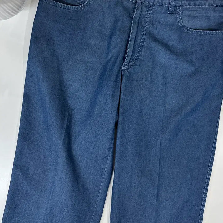 [BUNJANG] Brioni Straight Blue Wash Denim Pants Size 34 / 브리오니 스트레이트 블루 워싱 데님 팬츠 34