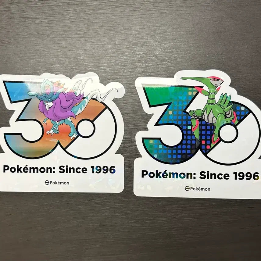 [BUNJANG] Muisepye Wave 30th Anniversary Pokemon Sticker Bundle / 무쇠잎새 굽이치는물결 30주년 포켓몬 스티커
