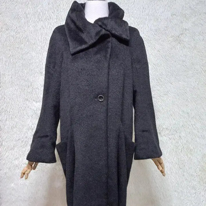 [BUNJANG] Mine Piacenza Baby Alpaca Wool Coat / 마인MINE 피아첸자 베이비라마퍼 정품 여자 겨울용 여성모직코트82-94