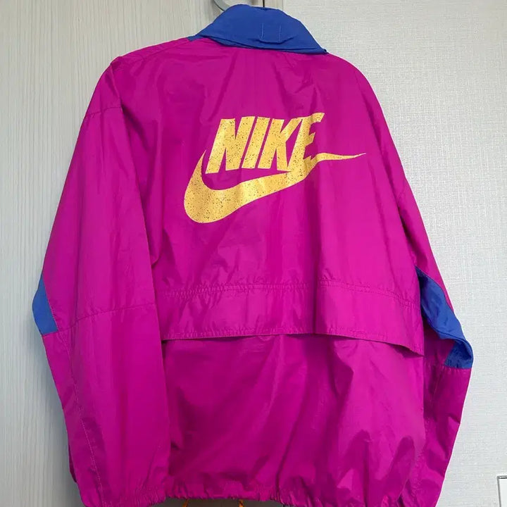 [BUNJANG] Nike Anorak Windbreaker Jacket / 나이키 핑크/블루 아노락 바람막이 85