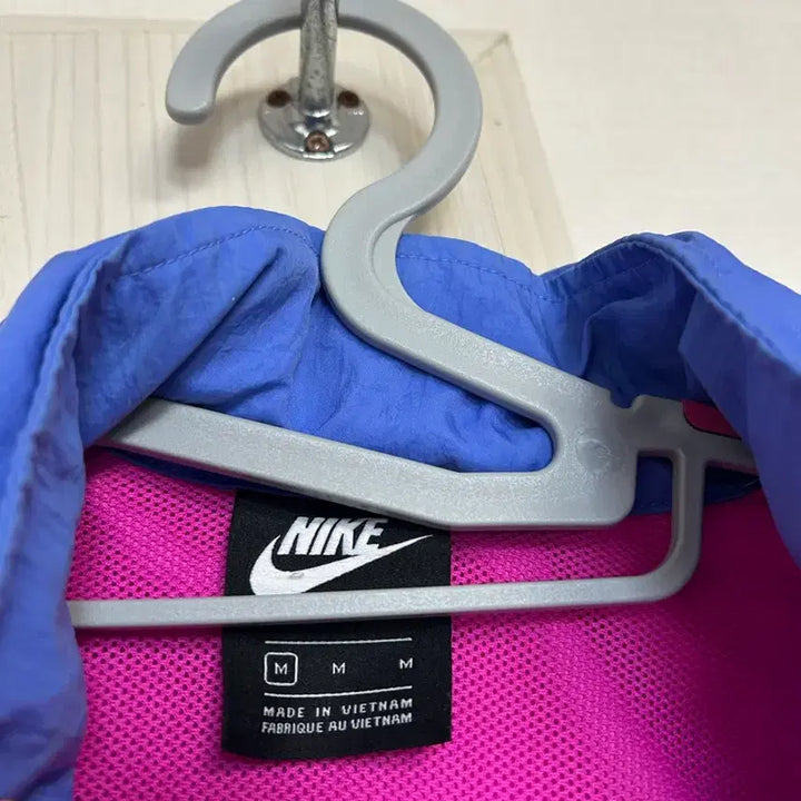 [BUNJANG] Nike Anorak Windbreaker Jacket / 나이키 핑크/블루 아노락 바람막이 85
