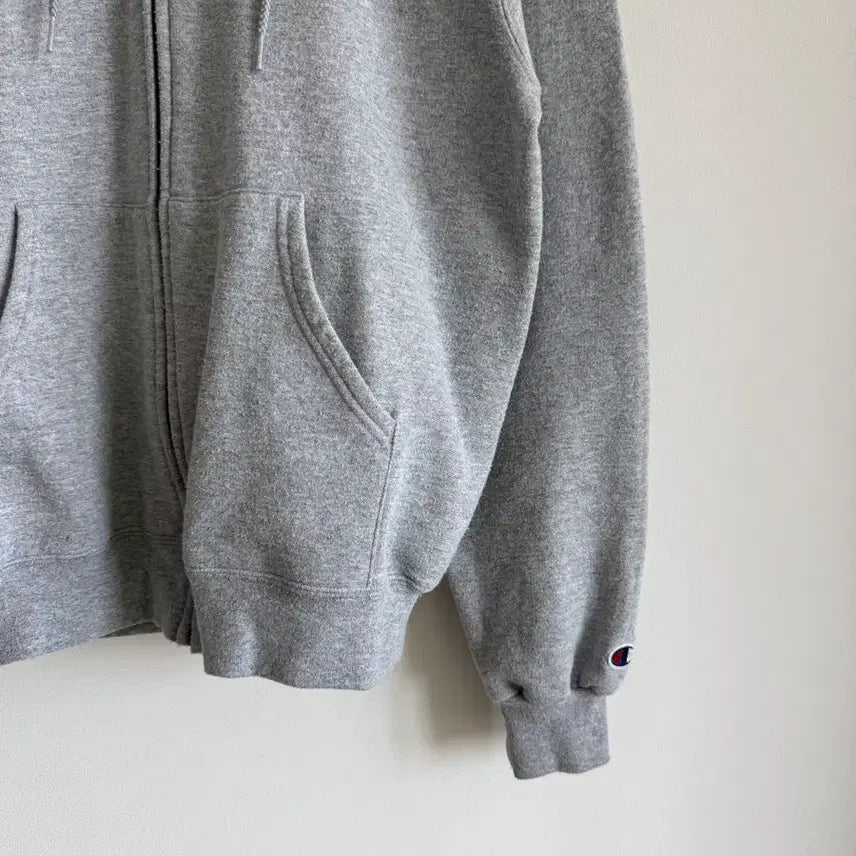 [BUNJANG] Champion Cotton Blend Zip-Up Hoodie Sweatshirt Size S / 챔피온(Champion) 후드집업